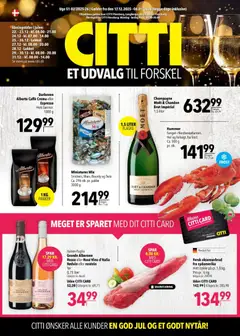 Eksempel på tilbudsavis Tilbudsavis fra butik CITTI gyldig fra 17/12/2025