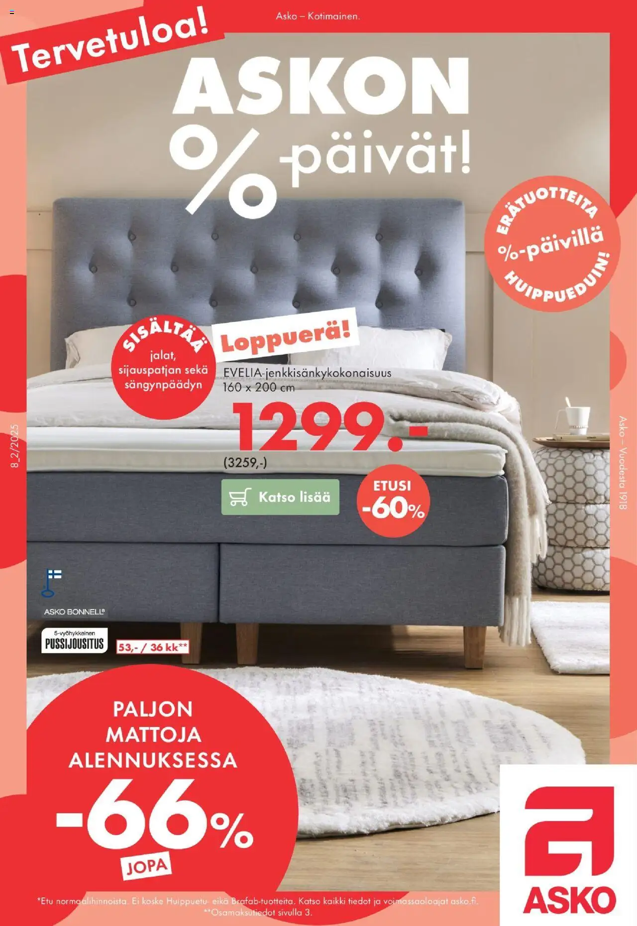 Asko-kaupan Tarjoukset voimassa 08/08/2025 - Sivulla 1