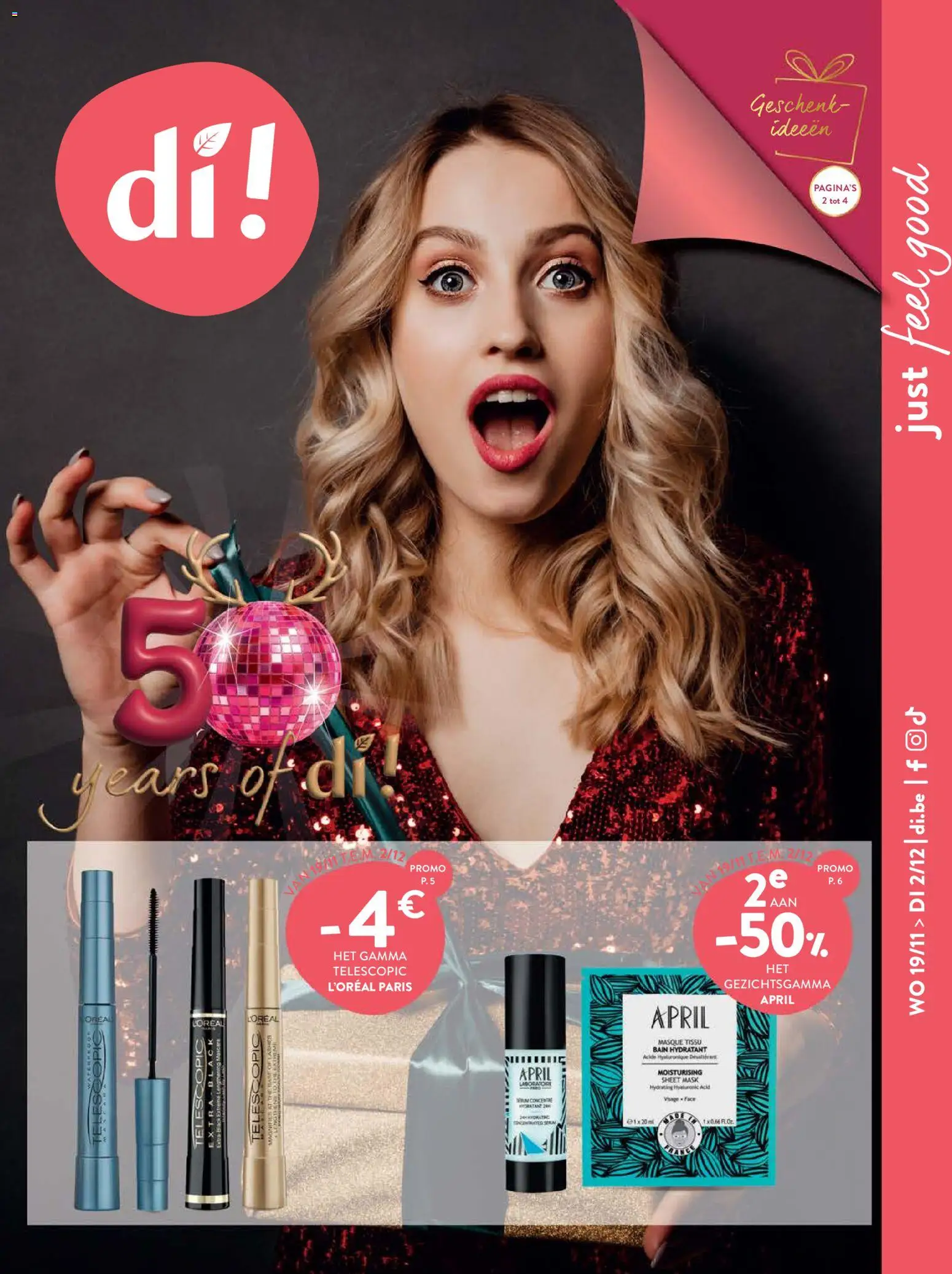 Voorbeeld van Black Friday van winkel Di geldig vanaf 19/11/2025