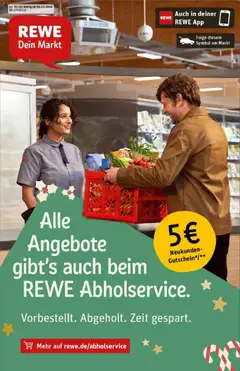 Vorschau von dem Prospekt des Geschäftes Rewe, gültig ab dem 01.12.2025