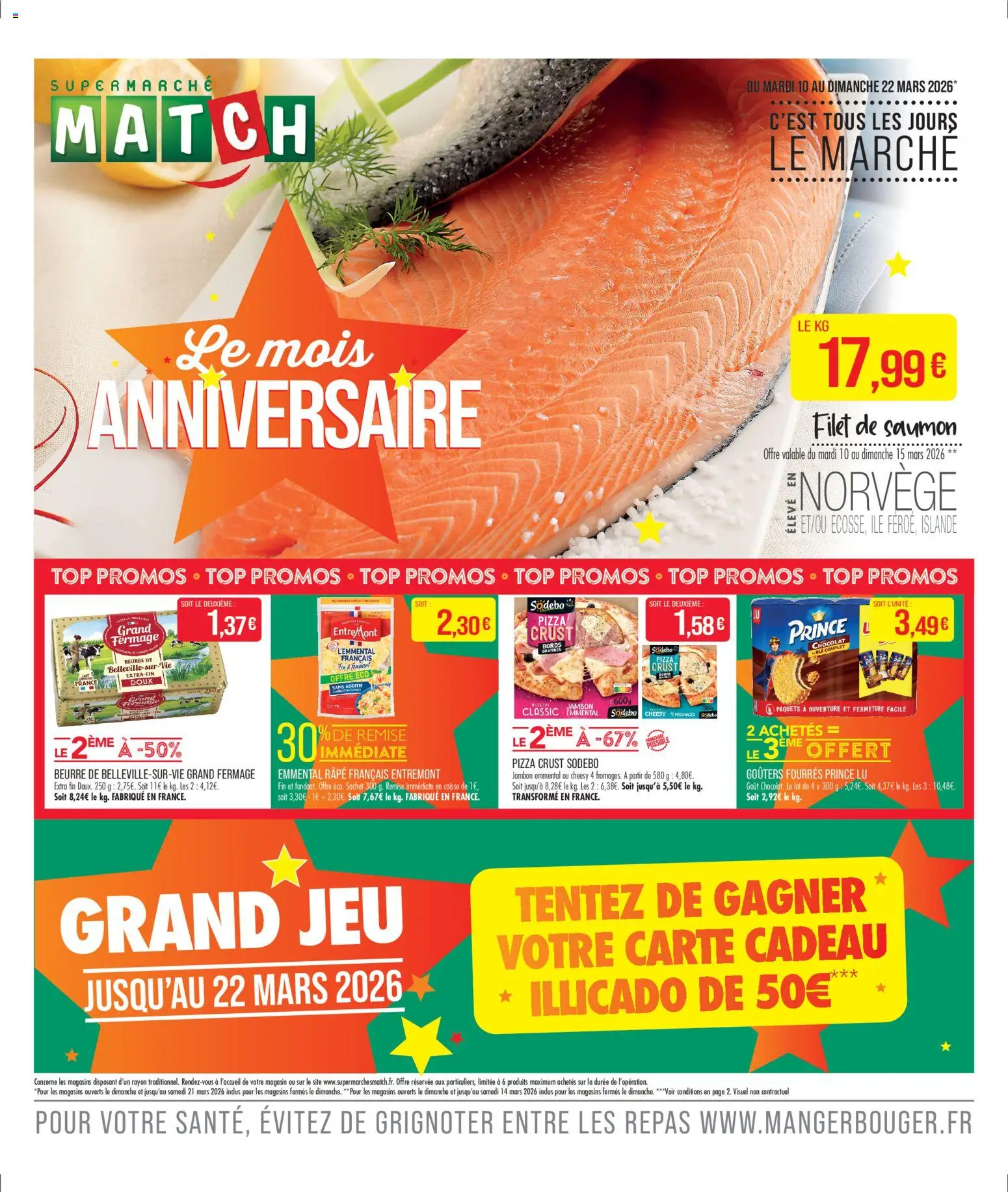 Prévisualisation de Match Supermarché catalogue du magasin Match Supermarché formulaire valide 10/03/2026