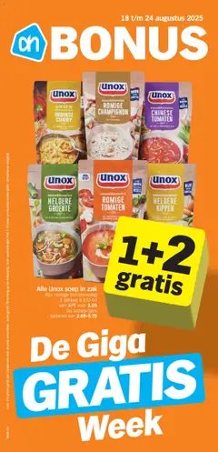 Voorbeeld van Folder week 34 van winkel Albert Heijn geldig vanaf 18-08-2025