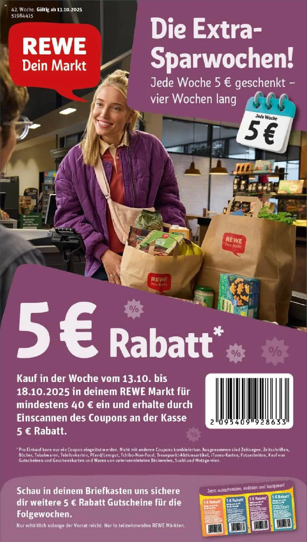 REWE Prospekt ab 13.10.2025 nächste Woche - Prospekt Bargteheide	