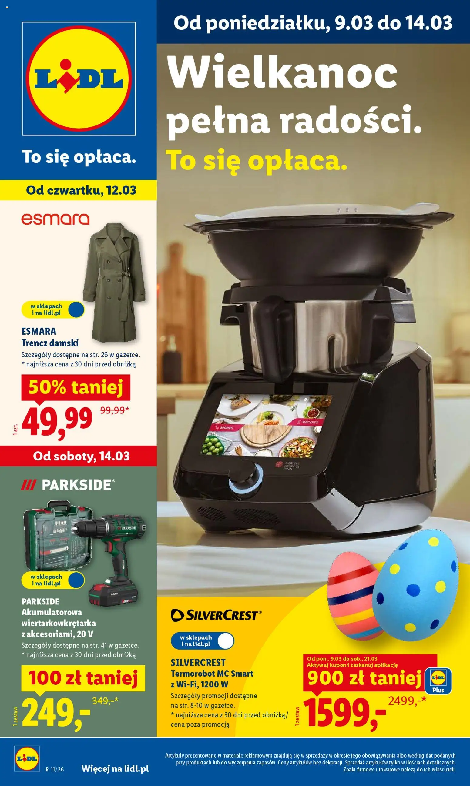 Náhled nabídky: Lidl Polsko Lidl Polsko katalog platný od 09.03.2026 - Parkside