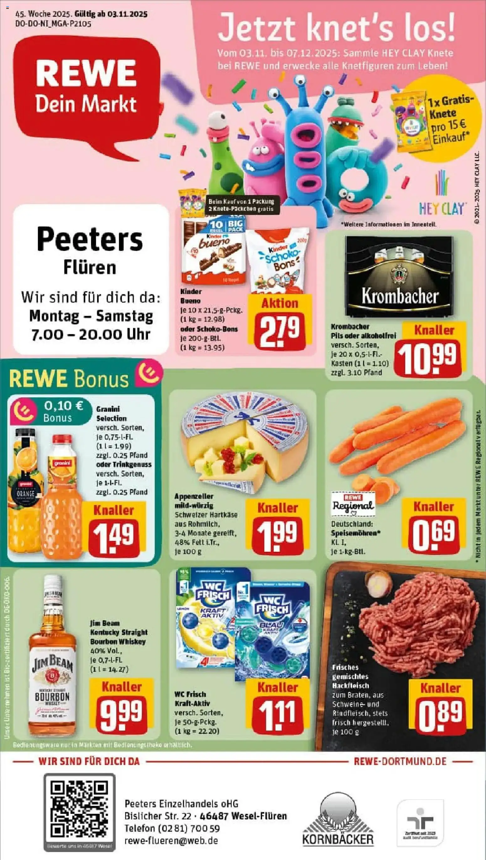 Vorschau von dem Prospekt des Geschäftes Rewe, gültig ab dem 02.11.2025