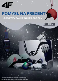 Pogląd gazetki "Promocje" ze sklepu 4F ważnej od 02.12.2025