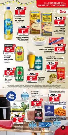 Vista previa del folleto de la tienda Dia válido desde el 19/11/2025 | Página: 9