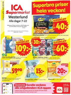 Förhandsgranska reklamblad Enköping från butik ICA Supermarket gäller från 16/03/2026