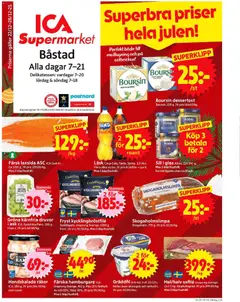 Förhandsgranska reklamblad Båstad från butik ICA Supermarket gäller från 22/12/2025