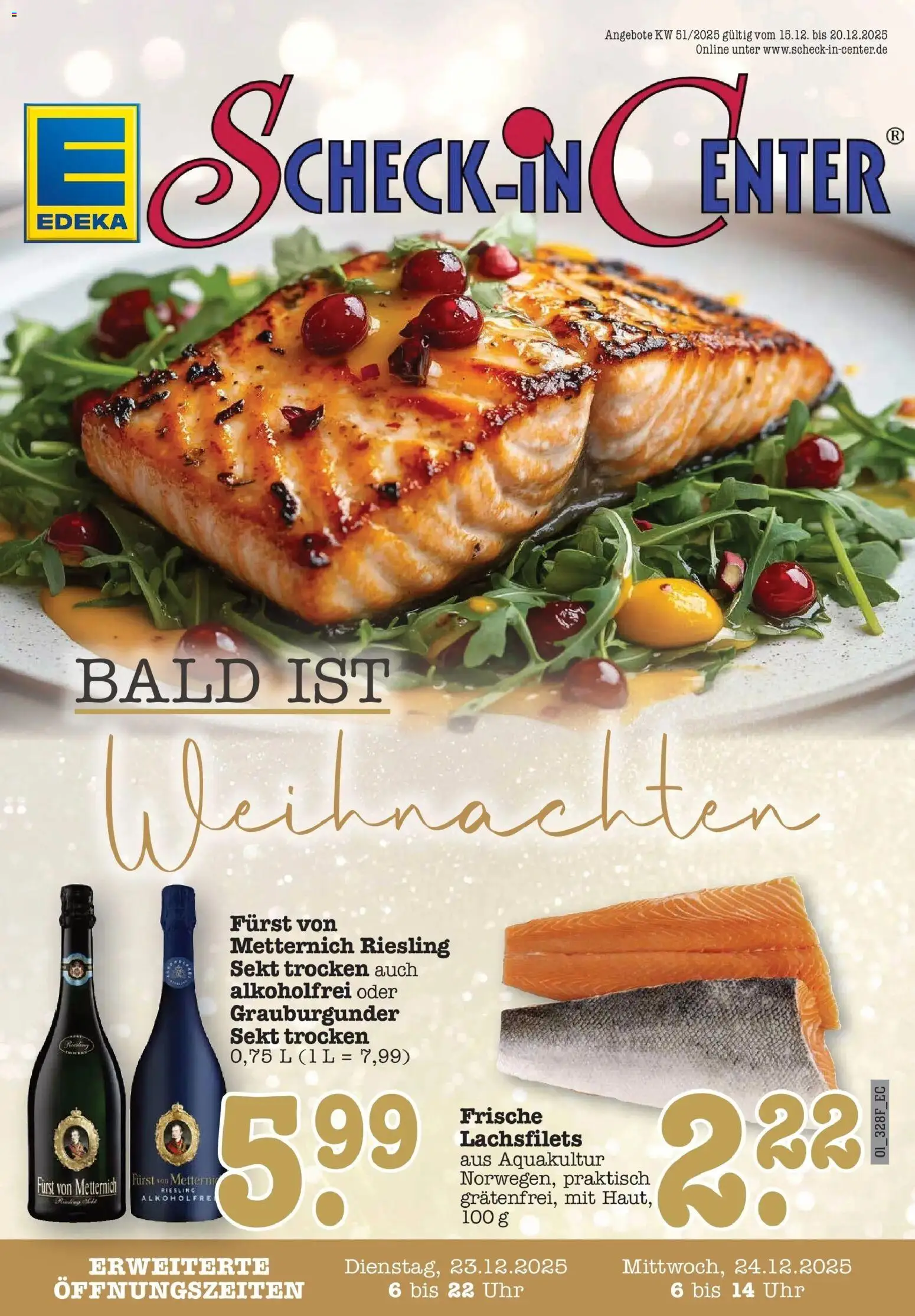 Vorschau von dem Prospekt des Geschäftes Edeka, gültig ab dem 15.12.2025