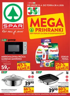 Predogled kataloga iz trgovine Spar veljaven od 15.04.2026