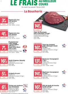 Prévisualisation de Frais au meilleur cours du magasin Promocash formulaire valide 03/02/2026