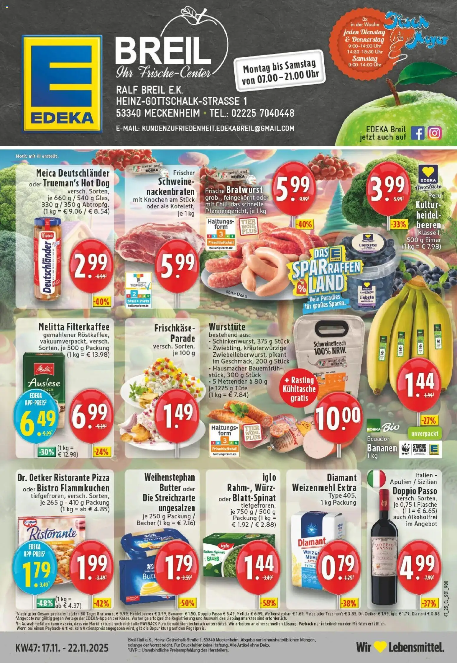 Vorschau von dem Prospekt des Geschäftes Edeka, gültig ab dem 17.11.2025