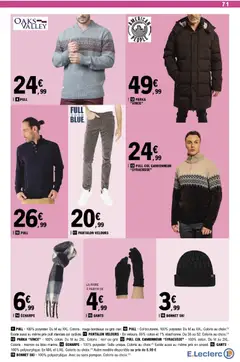Prévisualisation de Catalogue de la semaine 49 du magasin E.Leclerc formulaire valide 02/12/2025 | Page: 71