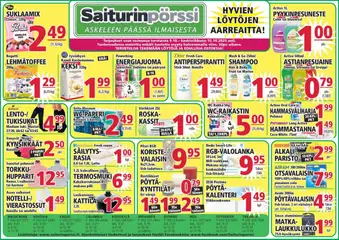 Kaupan Saiturinpörssi Tarjoukset esikatselu, voimassa 09/10/2025