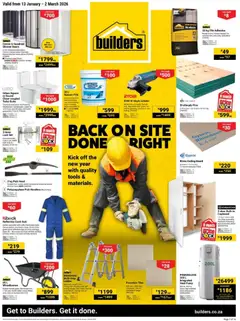 Preview of Builders flyer valid from 13/01/2026