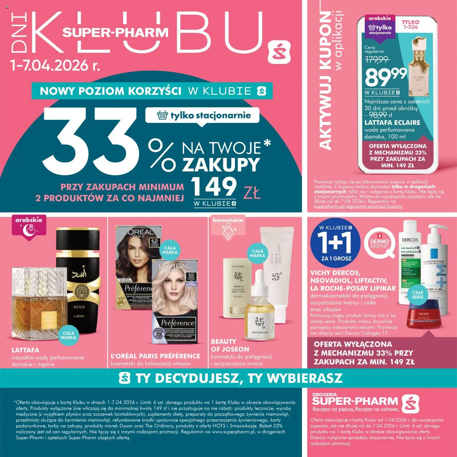 Pogląd gazetki "Super-pharm gazetka" ze sklepu Super-pharm ważnej od 01.04.2026