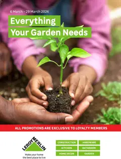 Preview of Leroy Merlin flyer valid from 06/03/2026