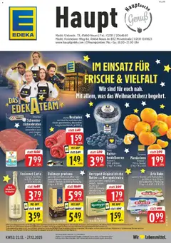 Vorschau von dem Prospekt des Geschäftes Edeka, gültig ab dem 22.12.2025