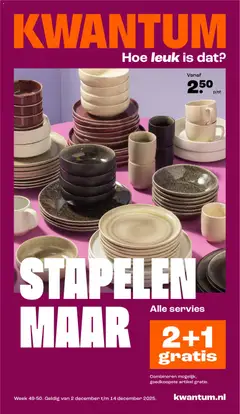 Voorbeeld van Folder van winkel Kwantum geldig vanaf 02-12-2025