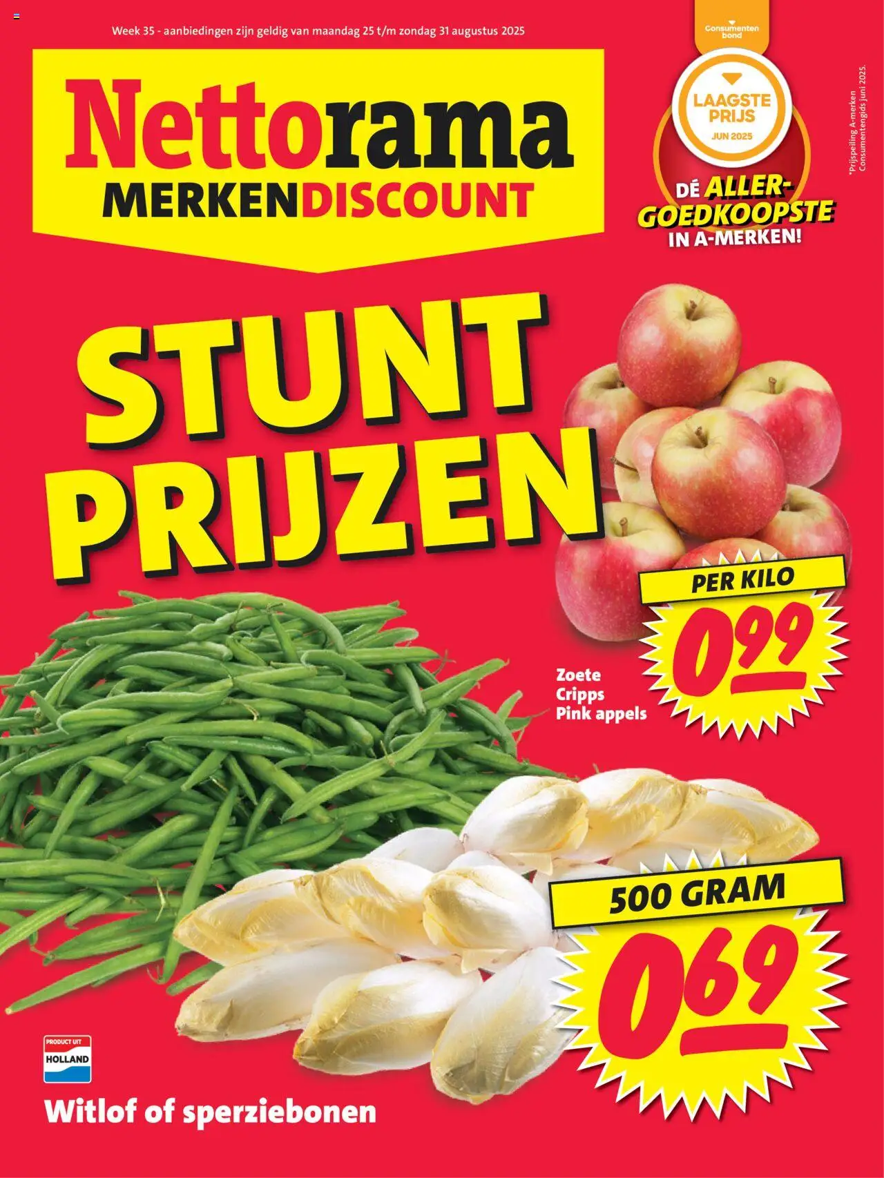 Nettorama shop Folder geldig vanaf 25-08-2025 - Paginanummer 1