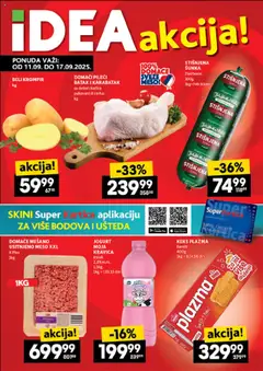 Pregled Idea kataloga - važi od 11.09.2025