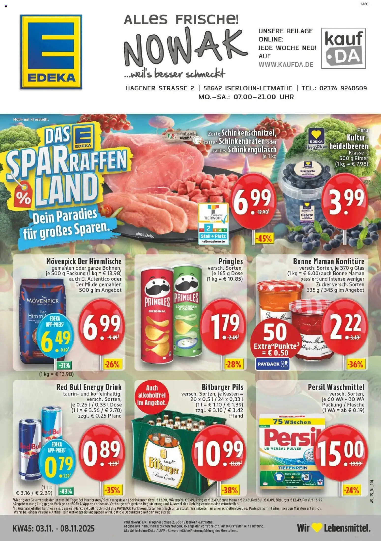 Vorschau von dem Prospekt des Geschäftes Edeka, gültig ab dem 02.11.2025