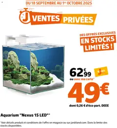 Prévisualisation de Catalogue du magasin Jardiland formulaire valide 18/09/2025