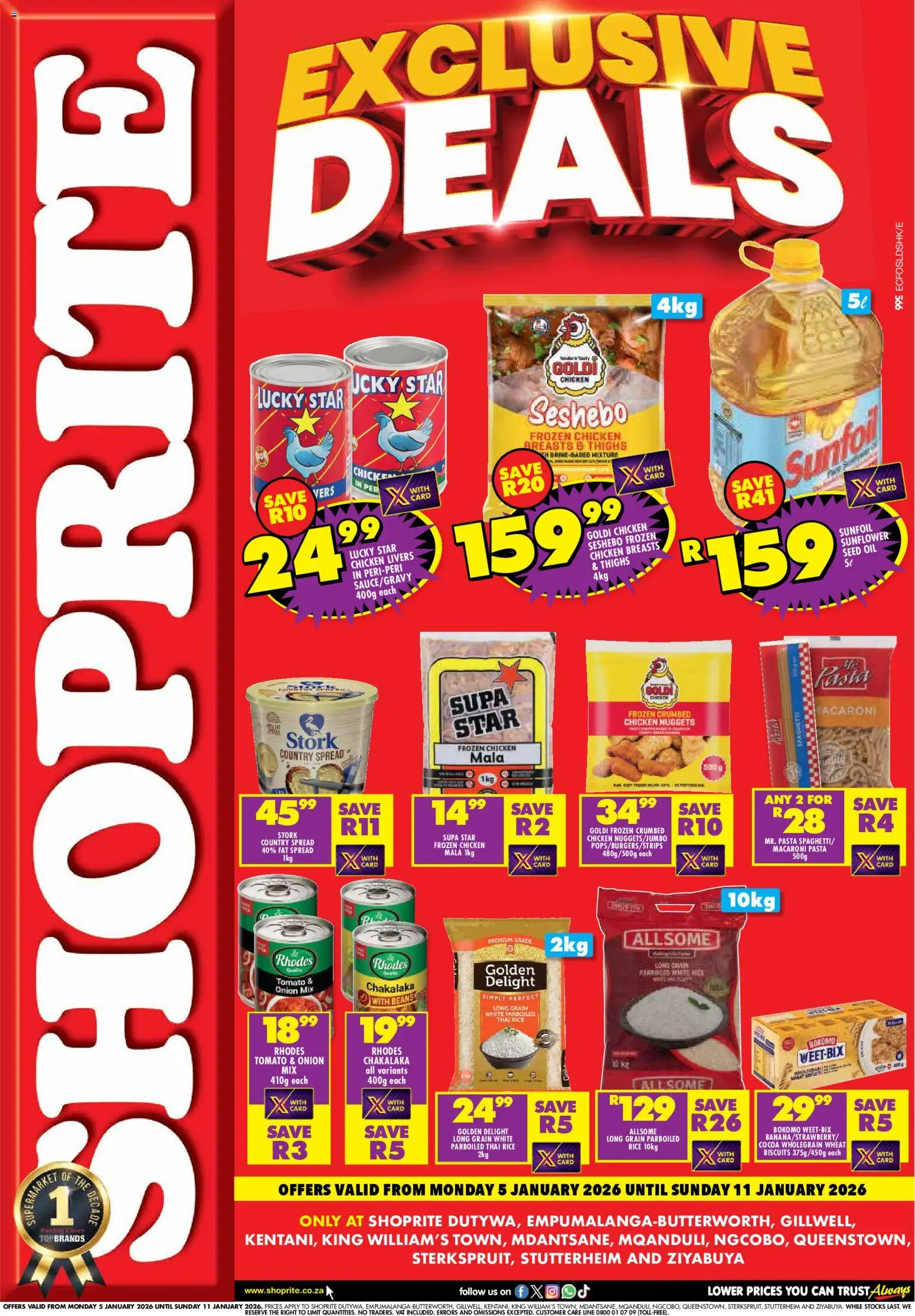 Preview of Shoprite flyer valid from 05/01/2026
