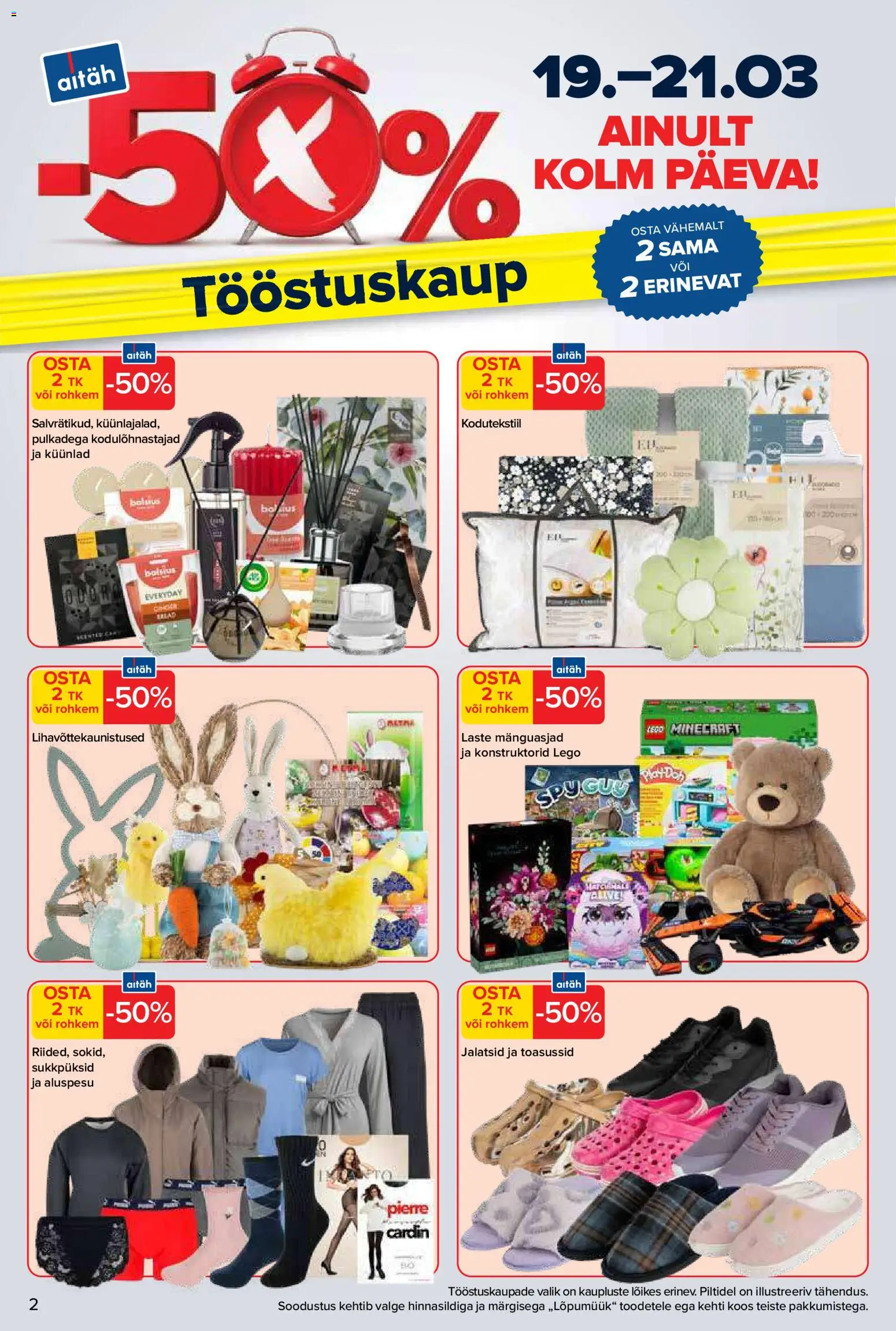 Maxima kliendilehe eelvaade alates 19.03.2026