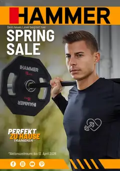 Vorschau von dem Prospekt des Geschäftes Hammer, gültig ab dem 03.04.2026