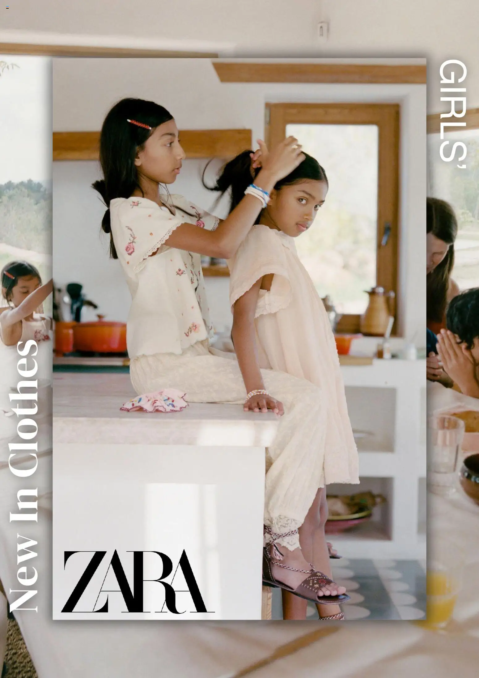 Preview of leaflet Zara - Kατάλογος 4/2026 Girls from shop Zara valid from 01/04/2026