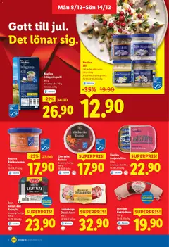 Förhandsgranska reklamblad Aktuella reklamblad Lidl från butik Lidl gäller från 08/12/2025 | Sida: 6