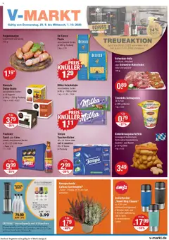 Vorschau von dem Prospekt des Geschäftes V-Markt, gültig ab dem 25.09.2025