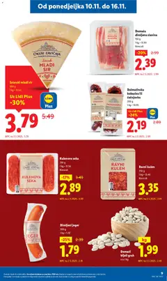 Pregled letka Katalog trgovine Lidl vrijedi od 10.11.2025 | Stranica: 9