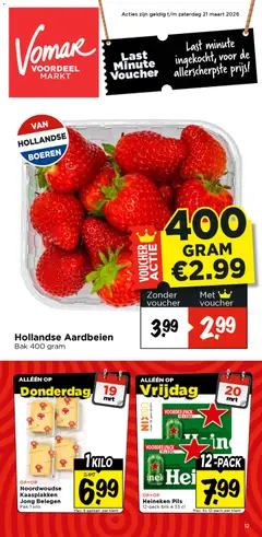 Voorbeeld van Vomar folder - Weekend folder van winkel Vomar geldig vanaf 19-03-2026