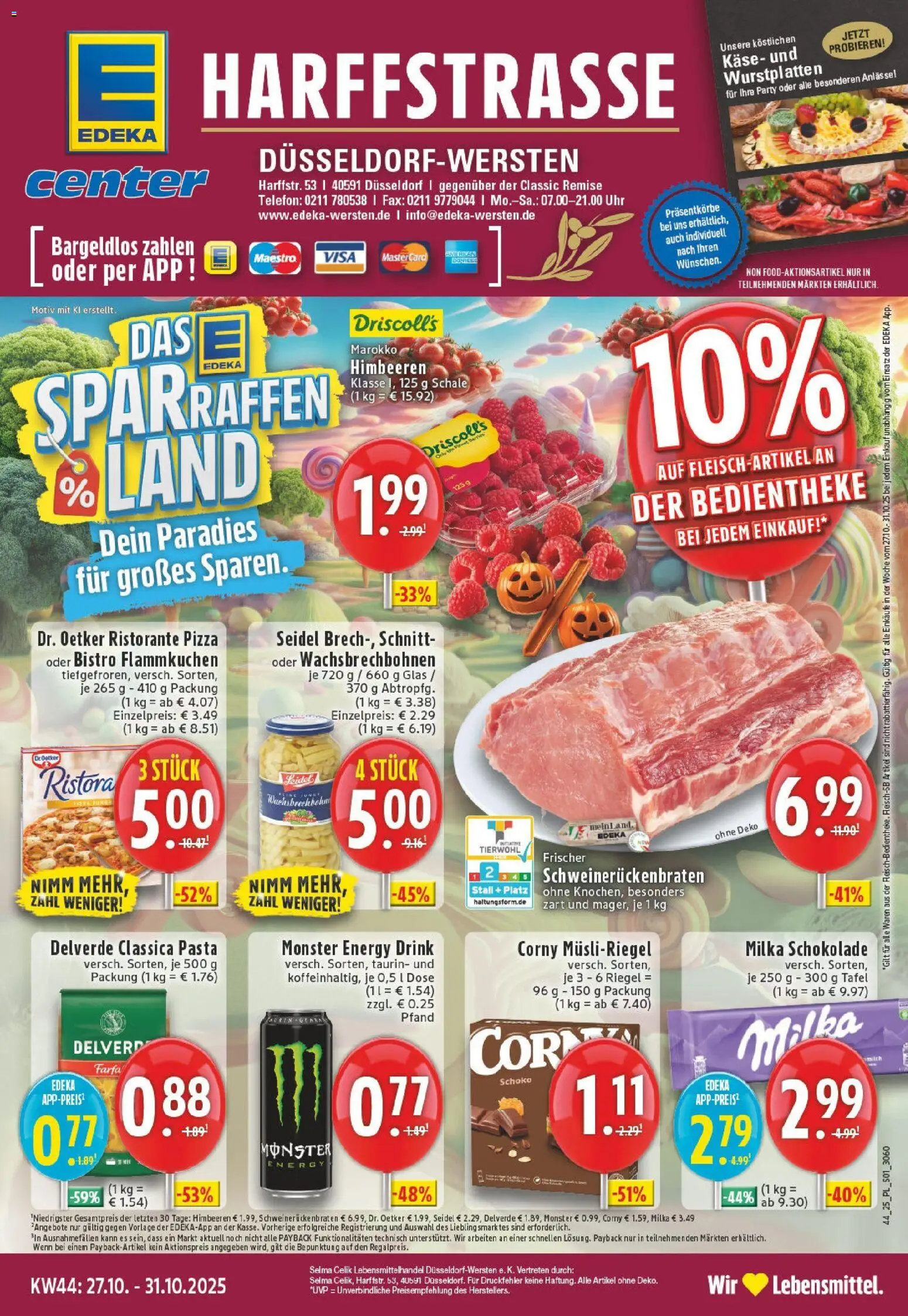 Vorschau von dem Prospekt des Geschäftes Edeka, gültig ab dem 26.10.2025