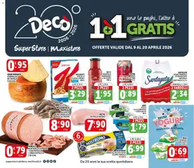 Anteprima dell'opuscolo Decò volantino MaxiStore Roma dal negozio Decò valido da 09/04/2026