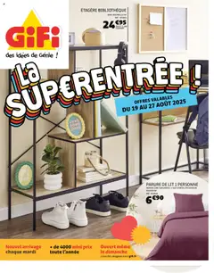 Prévisualisation de Catalogue du magasin GiFi formulaire valide 19/08/2025