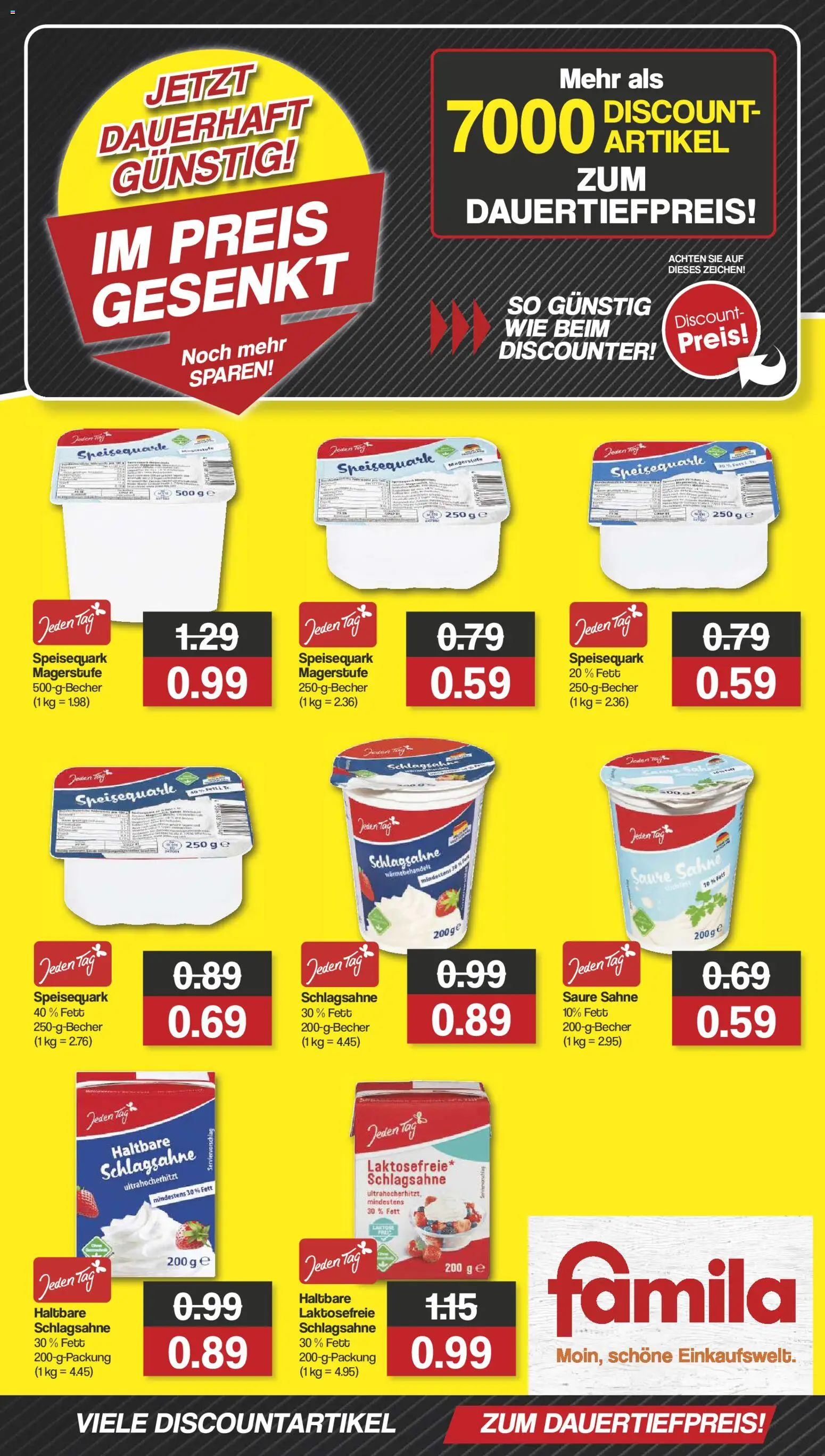 Vorschau von dem Prospekt des Geschäftes Famila Nordwest, gültig ab dem 14.11.2025