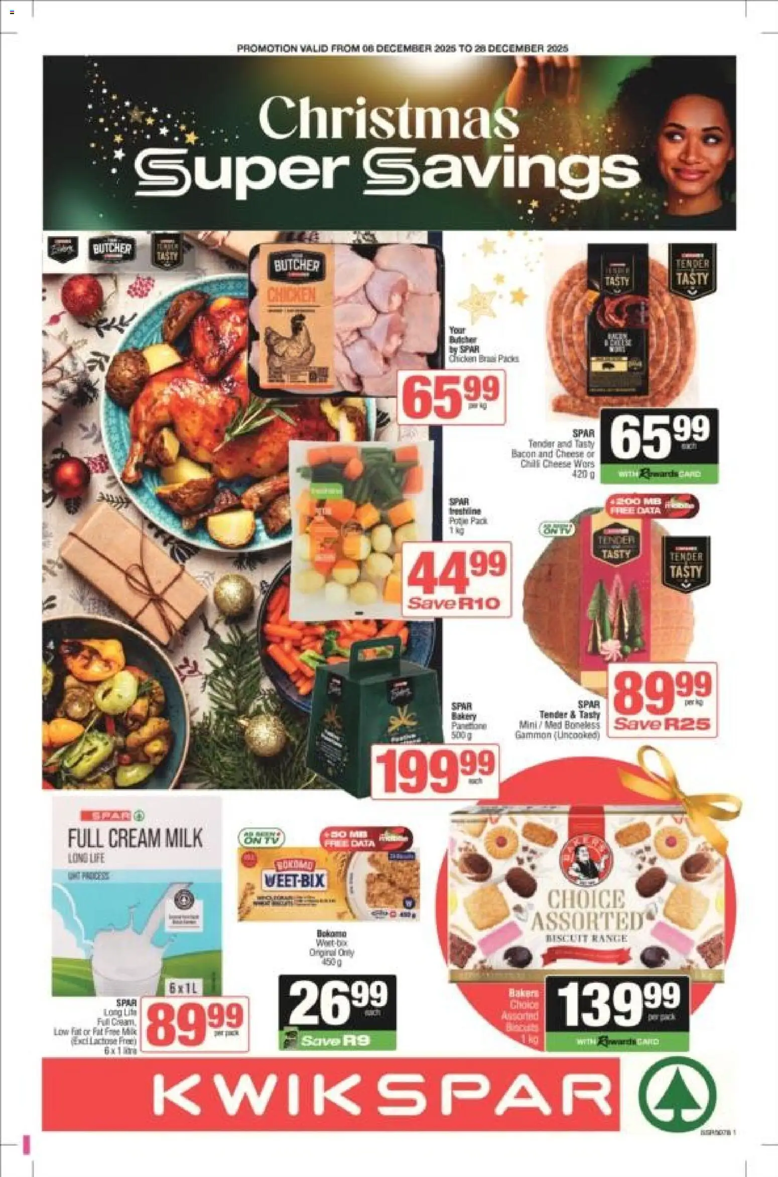 Preview of KWIKSPAR flyer valid from 08/12/2025