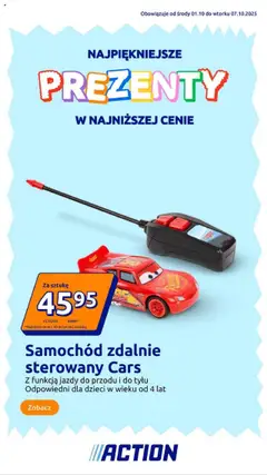 Pogląd gazetki "Presents" ze sklepu Action ważnej od 01.10.2025