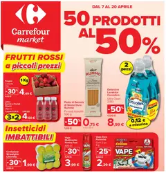 Anteprima dell'opuscolo Carrefour volantino Market - Torino dal negozio Carrefour valido da 07/04/2026