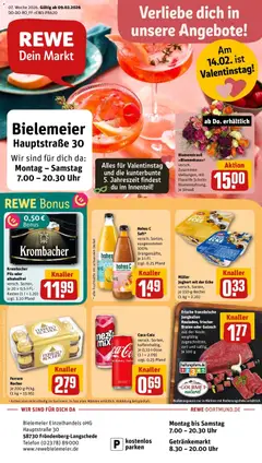 Vorschau von dem Prospekt des Geschäftes Rewe, gültig ab dem 09.02.2026