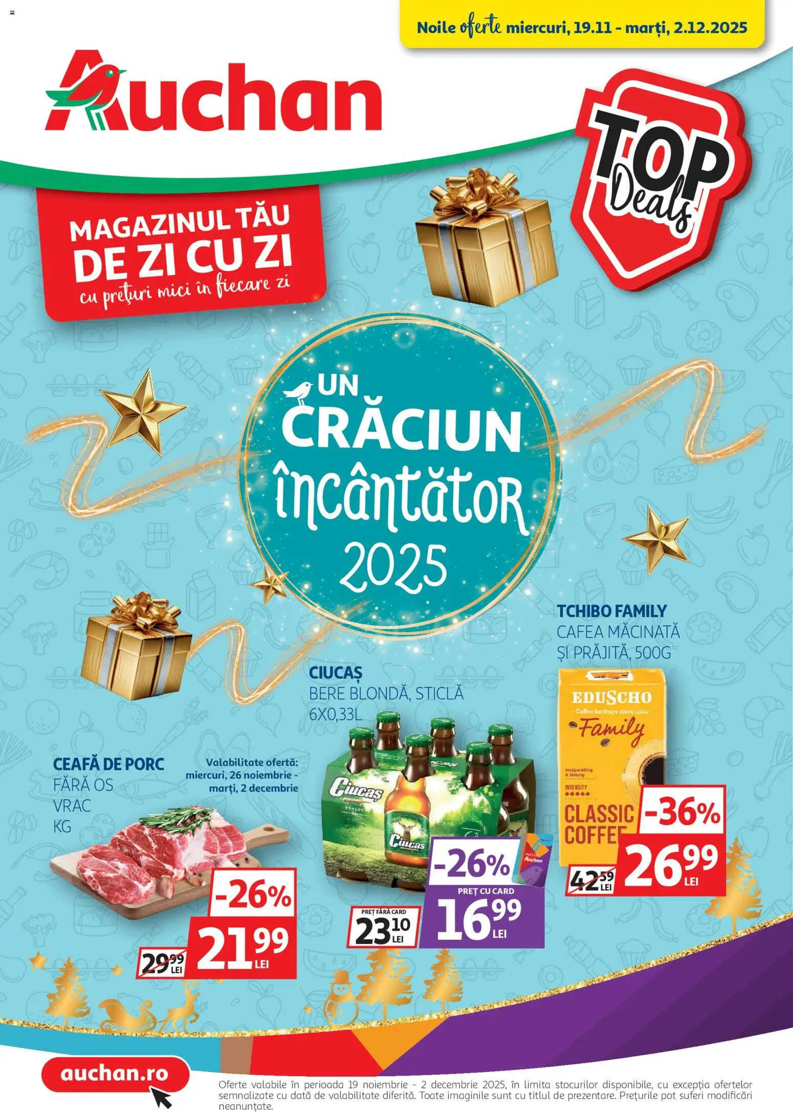 Previzualizarea de cataloage: Auchan Catalog nou valabil de la 19.11.2025