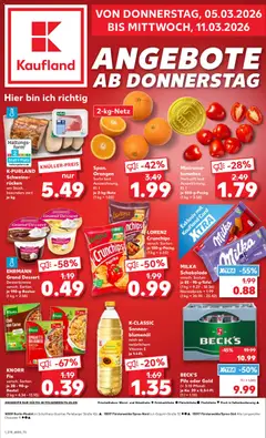 Vorschau von dem Prospekt des Geschäftes Kaufland, gültig ab dem 05.03.2026