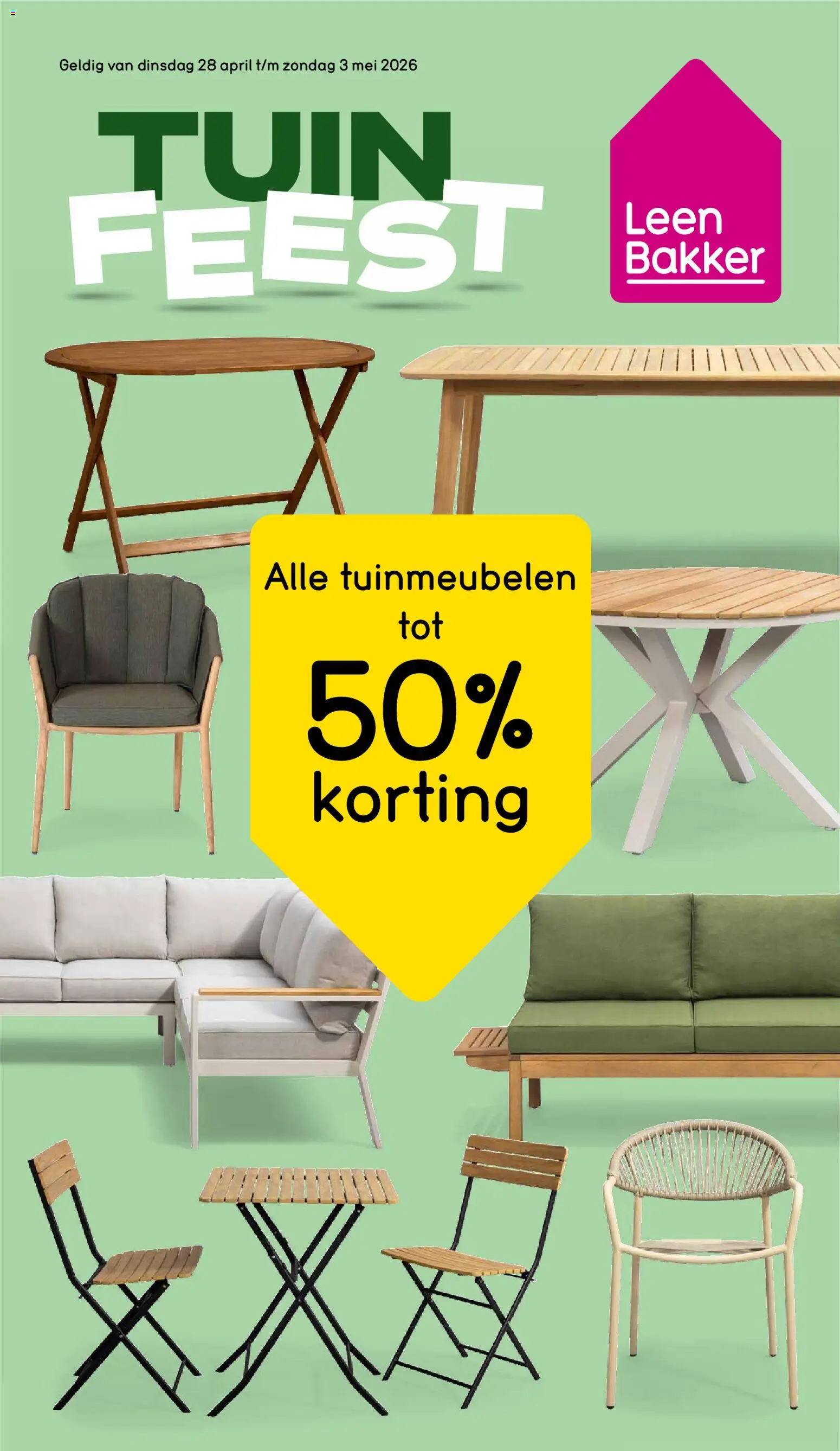 Voorbeeld van Leen Bakker folder van winkel Leen Bakker geldig vanaf 28-04-2026
