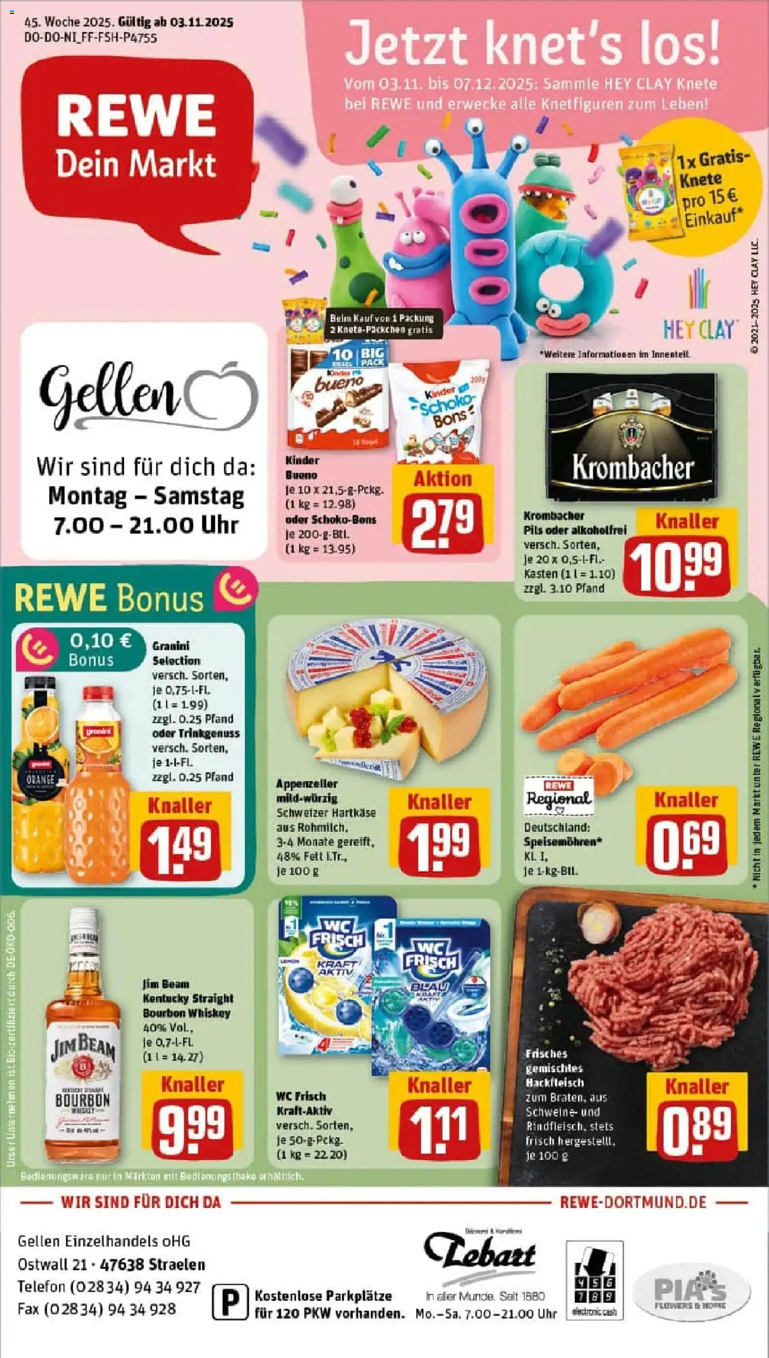 Vorschau von dem Prospekt des Geschäftes Rewe, gültig ab dem 02.11.2025