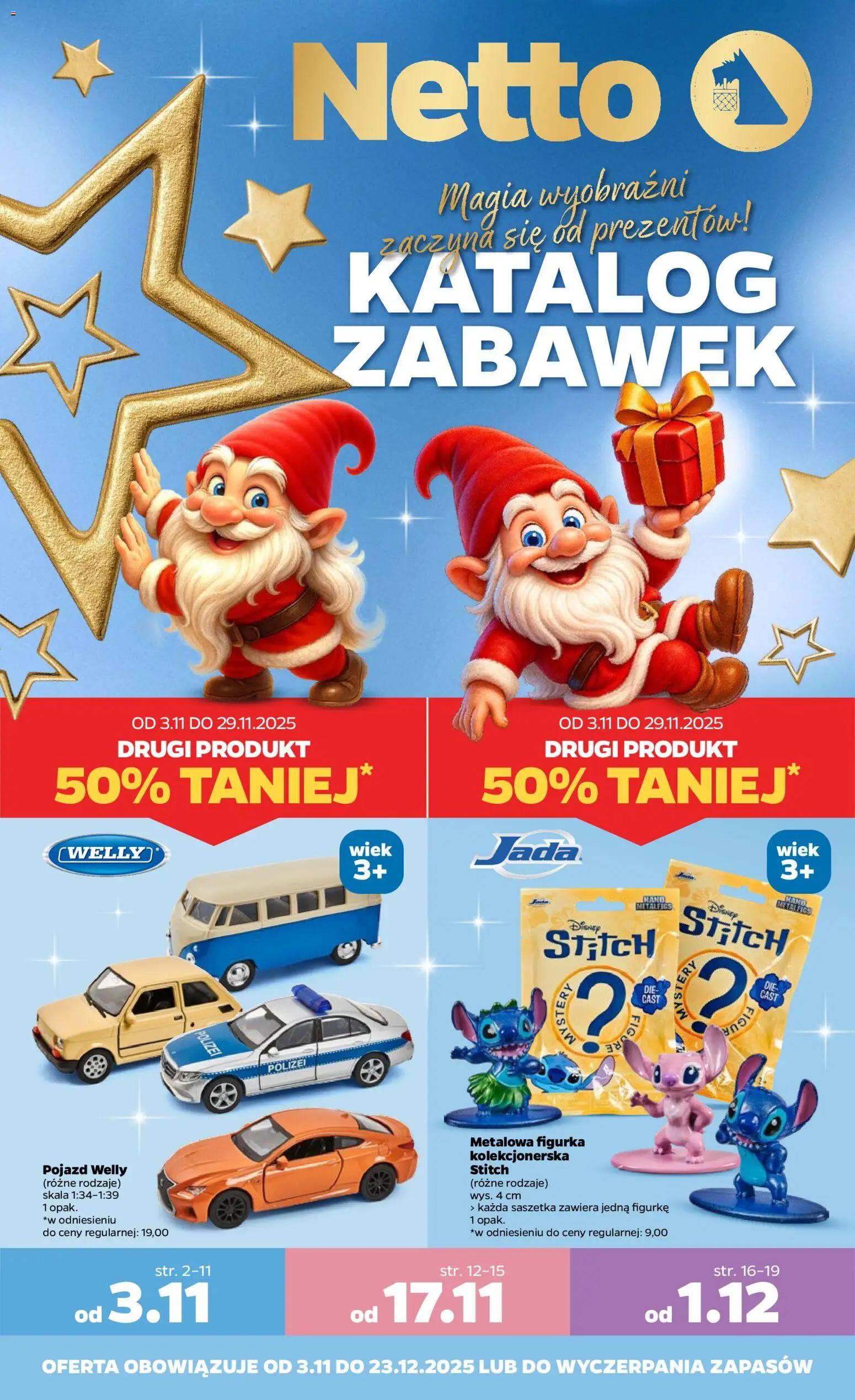Pogląd gazetki "Zabawki" ze sklepu Netto ważnej od 03.11.2025