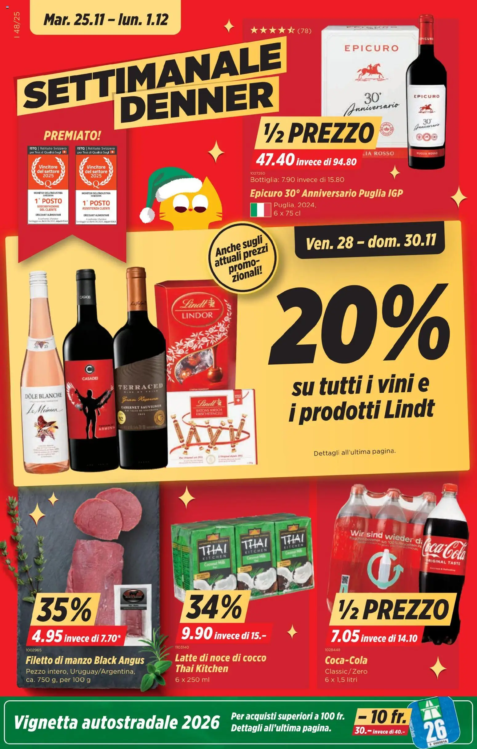 Vorschau des Merkblatts Aktionen IT vom Shop Denner gültig von 25.11.2025 bis 01.12.2025